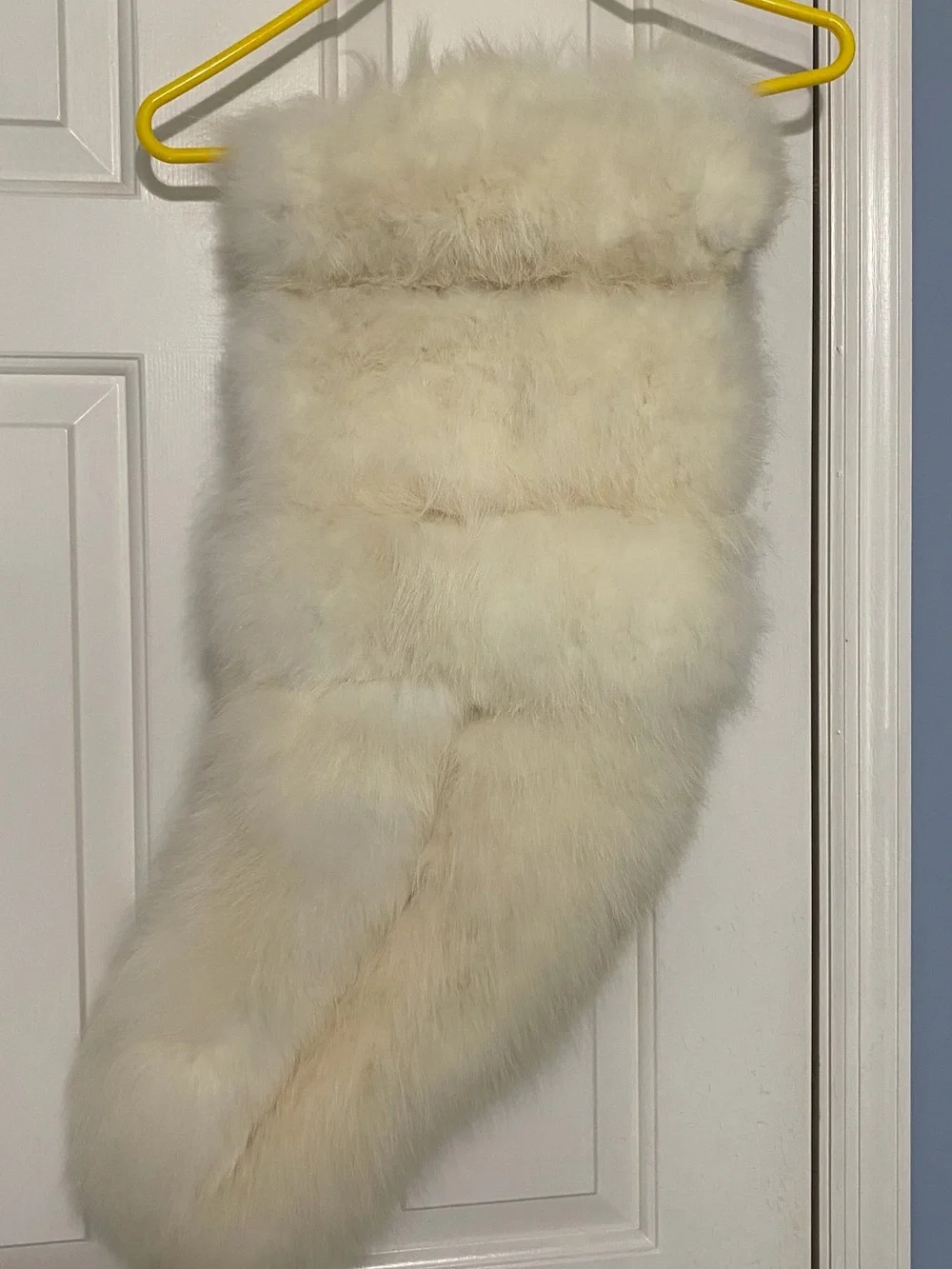 Real Fur - Vintage White Stole/Wrap